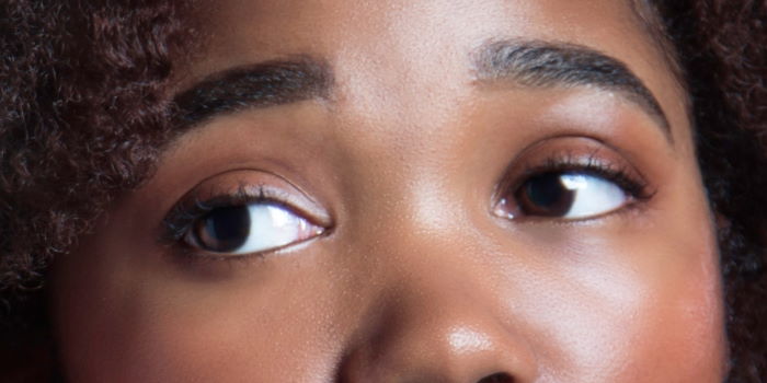black woman eyes